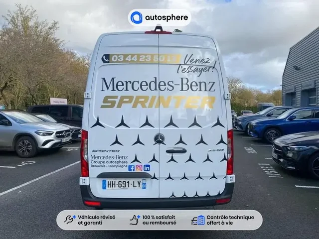 Démonstration Mercedes Sprinter à MELUN chez Groupe Autosphere Melun