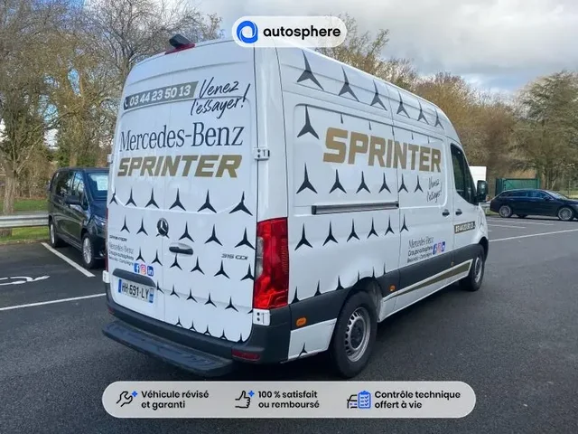 Démonstration Mercedes Sprinter à MELUN chez Groupe Autosphere Melun