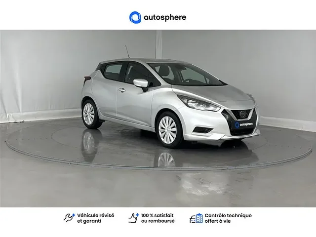 Occasion Nissan Micra à PETITE-FORET chez FORD VALENCIENNES