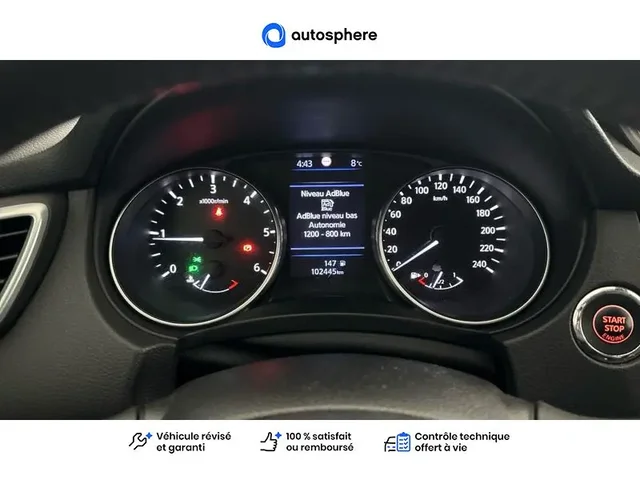 Occasion Nissan Qashqai à PETITE-FORET chez FORD VALENCIENNES