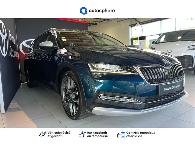 Occasion Skoda Superb Combi à VENISSIEUX chez TOYOTA LYON SUD 