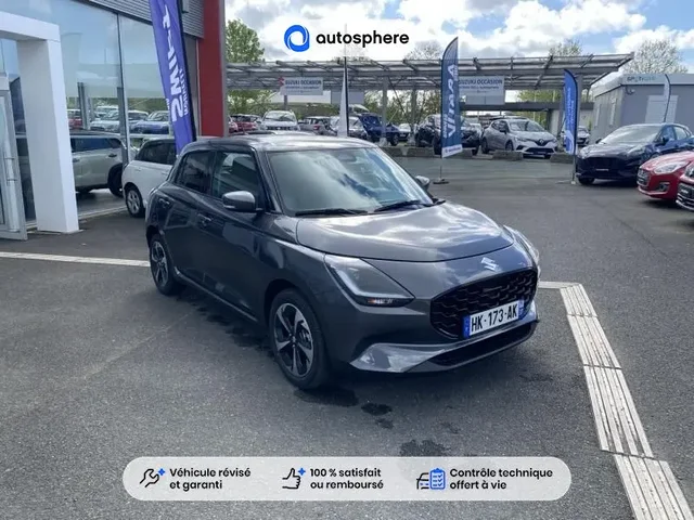 Démonstration Suzuki Swift à SAINT CYR SUR LOIRE chez SUZUKI TOURS