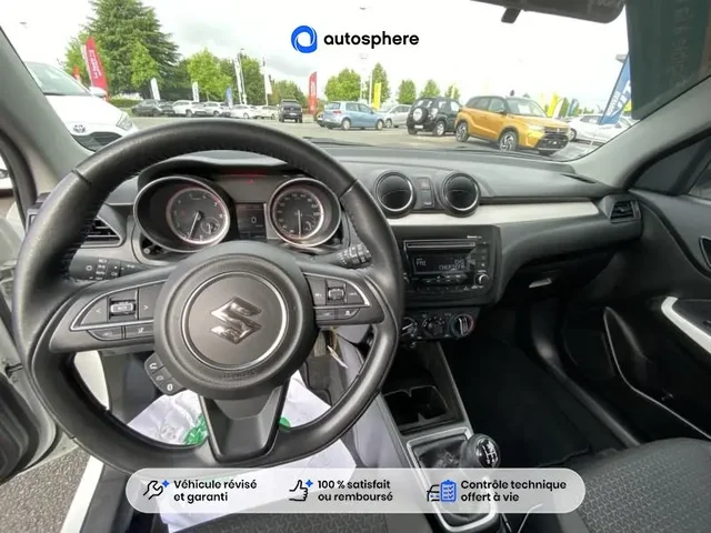 Occasion Suzuki Swift à SAINT CYR SUR LOIRE chez SUZUKI TOURS