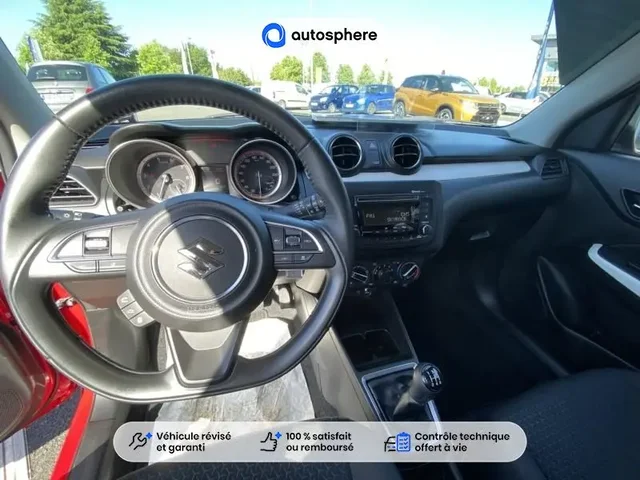 Occasion Suzuki Swift à SAINT CYR SUR LOIRE chez SUZUKI TOURS