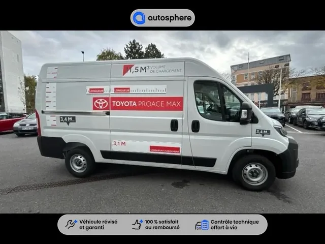 Démonstration Toyota Proace Max à  Nanterre, chez LEXUS NANTERRE