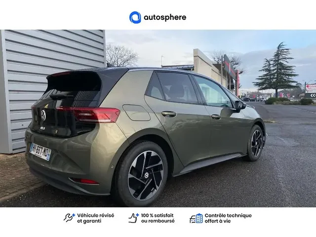 Démonstration Volkswagen Id.3 à CHAMPNIERS chez Volkswagen Angouleme