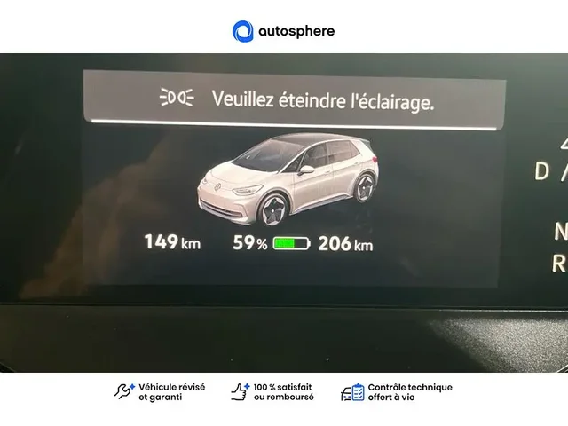 Démonstration Volkswagen Id.3 à CHÂTEAU THIERRY chez Volkswagen Chateau Thierry