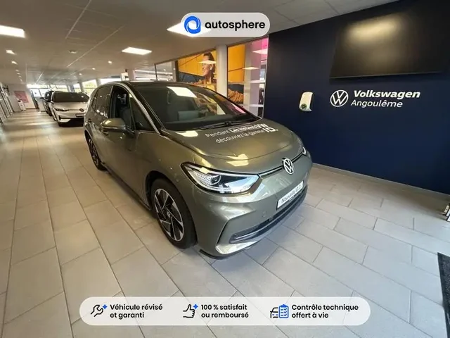 Démonstration Volkswagen Id.3 à CHAMPNIERS chez Volkswagen Angouleme