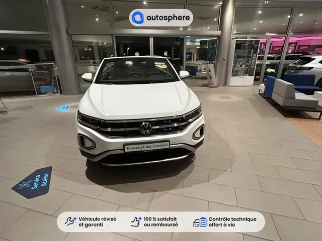 Démonstration Volkswagen T-Roc Cabriolet à CHAMPNIERS chez Volkswagen Angouleme