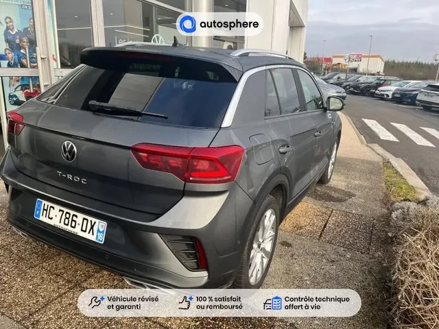 Démonstration Volkswagen T-Roc à CHAMPNIERS chez Volkswagen Angouleme