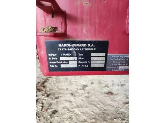 Occasion Hardi COMMANDER2200 à ANTIGNY chez Groupe OUVRARD