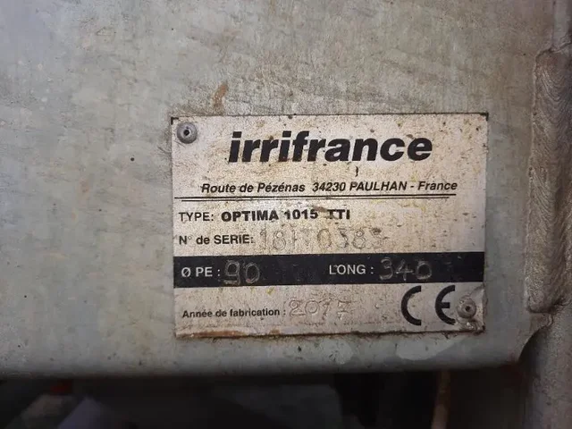 Occasion Irrifrance OPTIMA1015 à ANTIGNY chez Groupe OUVRARD