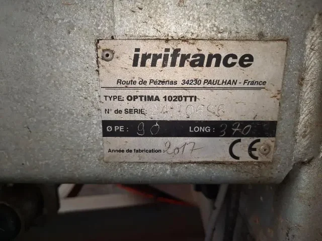 Occasion Irrifrance OPTIMA1020 à ANTIGNY chez Groupe OUVRARD