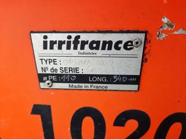 Occasion Irrifrance OPTIMA1020 à ANTIGNY chez Groupe OUVRARD