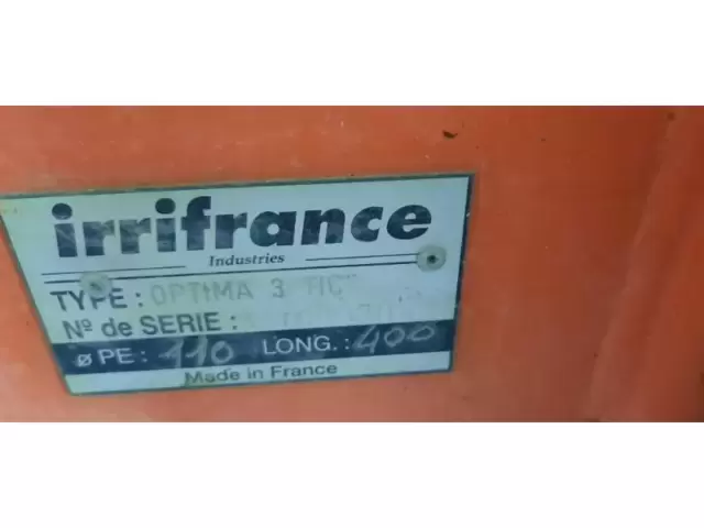 Occasion Irrifrance OPTIMA3 à ANTIGNY chez Groupe OUVRARD