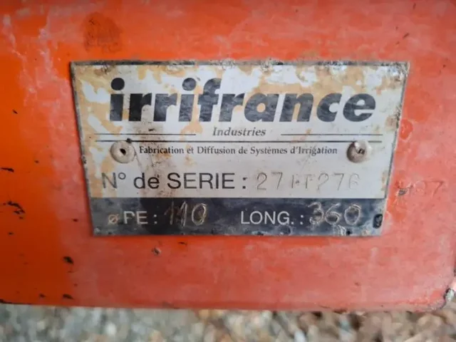 Occasion Irrifrance ST3 à ANTIGNY chez Groupe OUVRARD