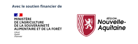 Avec le soutien financier du ministère de l'alimentation et de la région Nouvelle-Aquitaine