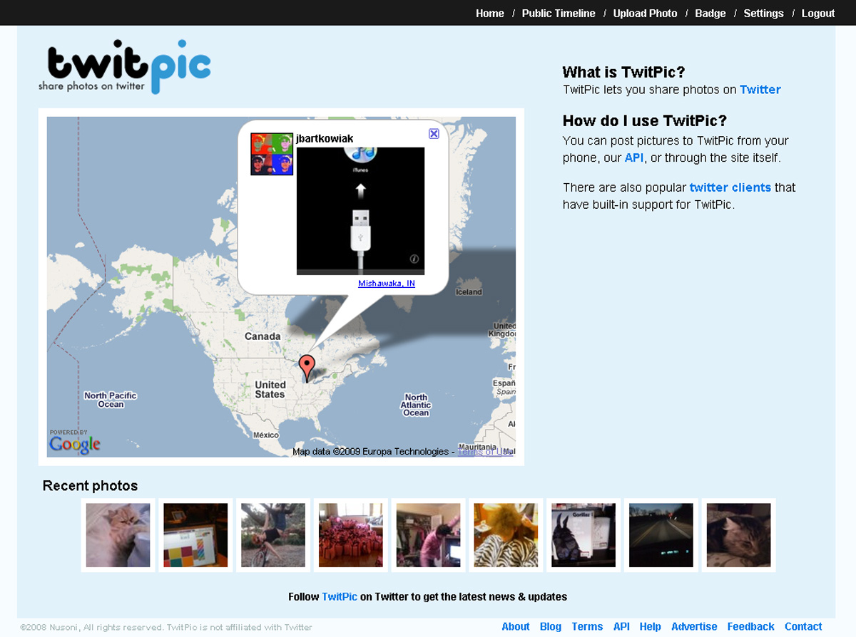 Twitpic - A great add-on for twitter