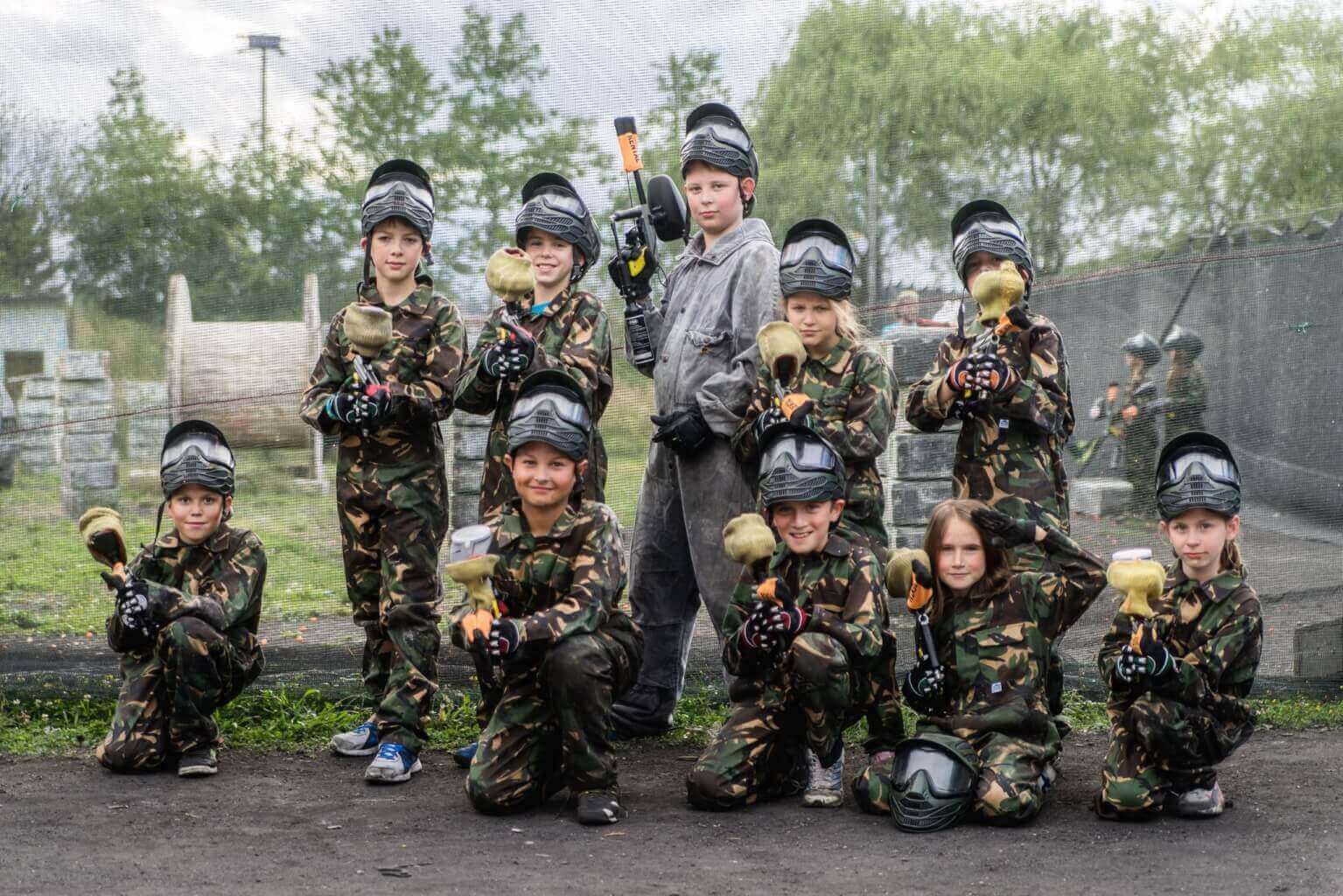 paintball pro děti