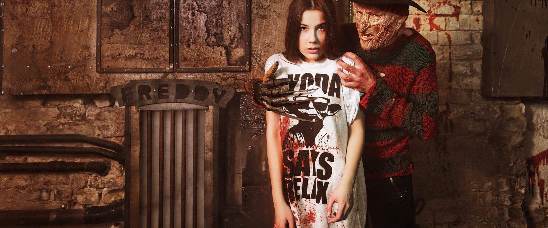 úniková hra fredddy krueger