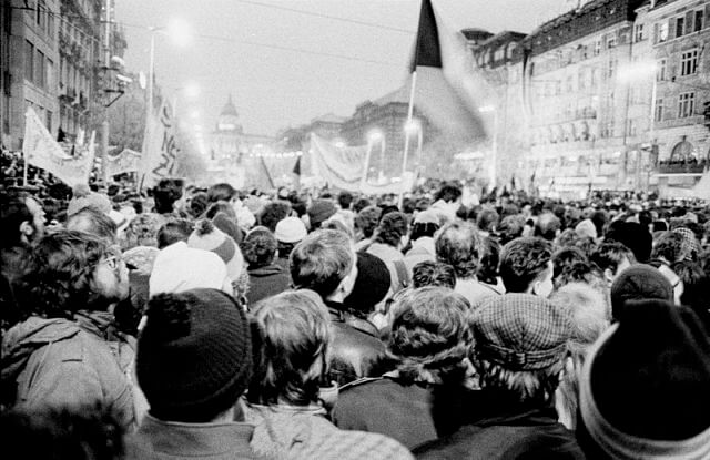 stara fotografie na den demokracie a svobody