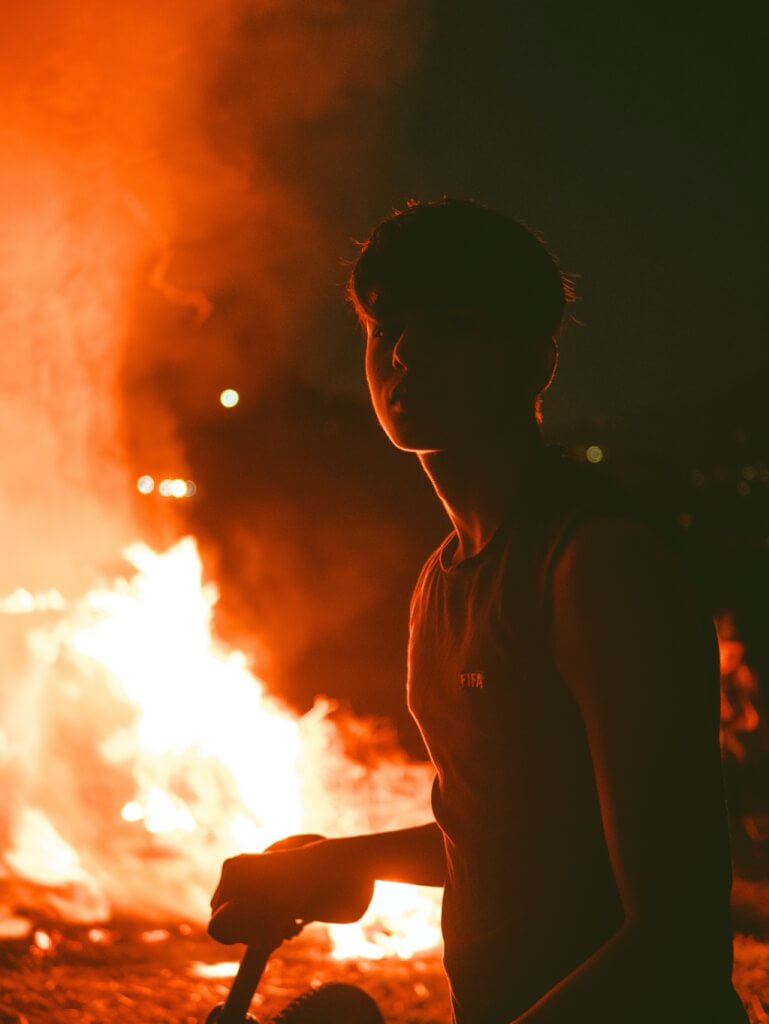oheň