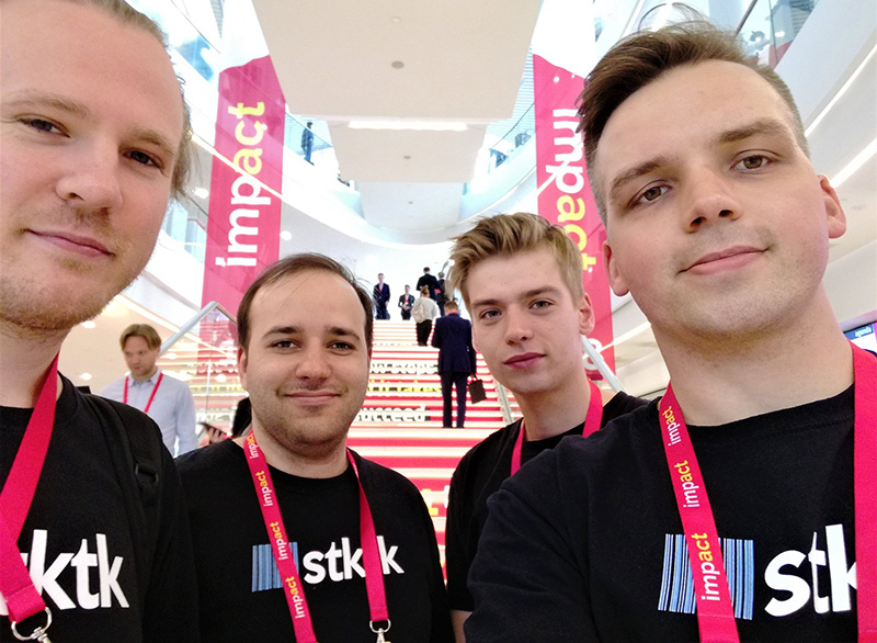 STKTK Team at ImpactCEE 2018 Event