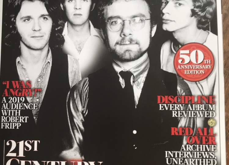 King Crimson Cover on this month's edition of Uncut Magazine