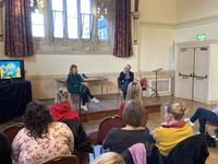 Claudia Hammond and Robin Ince
