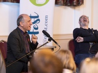 Armando Ianucci and Robin Ince