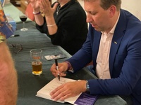 Book signings: Erica McAlister and Chris Lintott