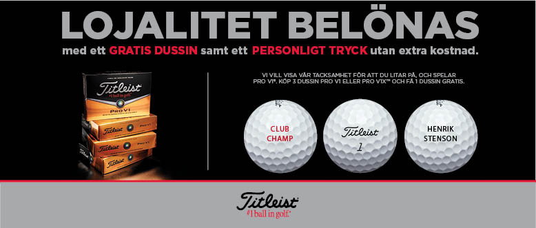 Titleist erbjudande, Banner 1 Titleist erbjudande, Banner 1