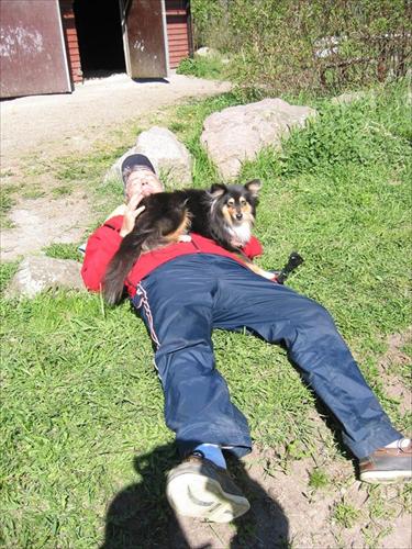 Leffe Snuffan sover Leffe Snuffan sover