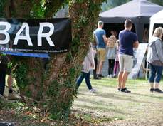 Busy bar at BerkoFest!