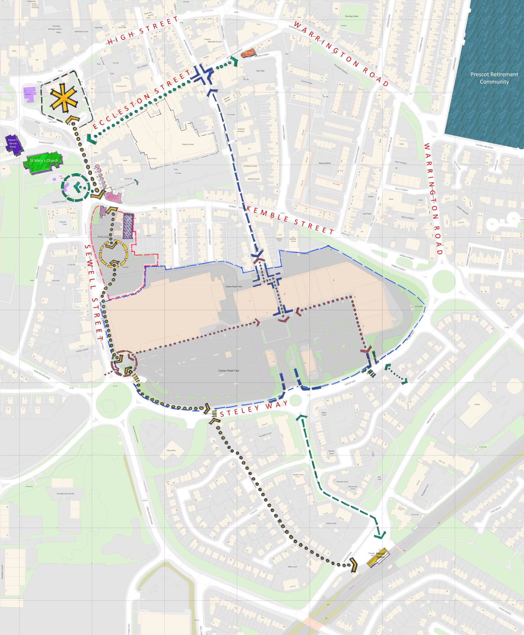 Cables Shopping Car Park, Prescot Projects Wren Architecture