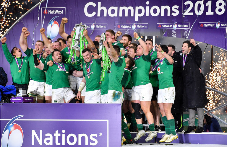 In Pictures Ireland S Heroes Celebrate Their Grand Slam Triumph