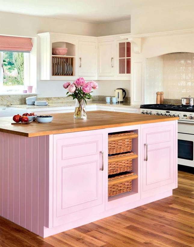 pretty in pink 17 pink kitchens that will make you want to