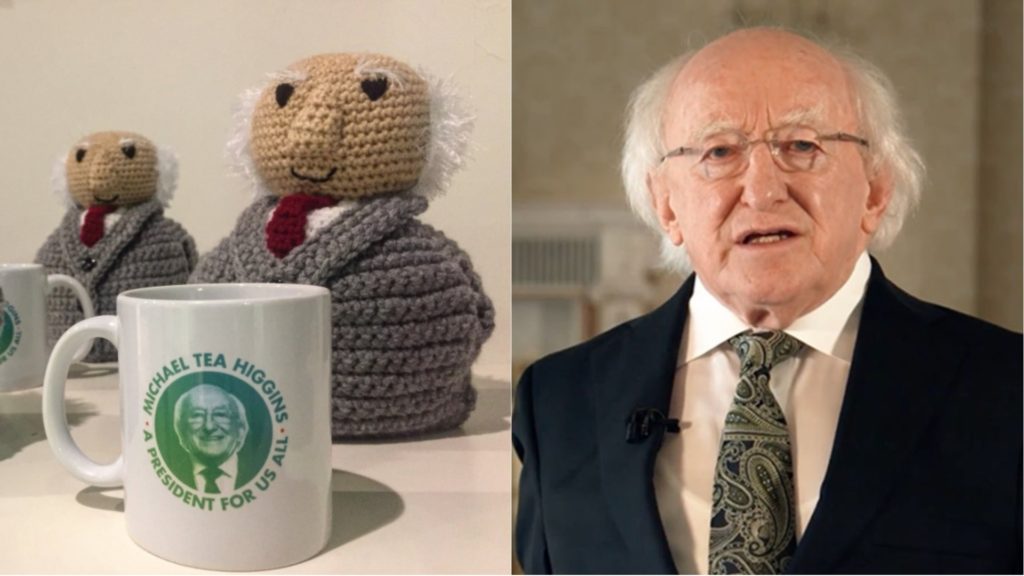 Ireland is going mad for these President Michael D. Higgins tea cosies