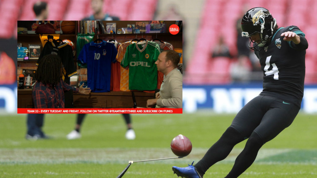 Classic Football Shirts, Josh Lambo Interview and Fan Fury