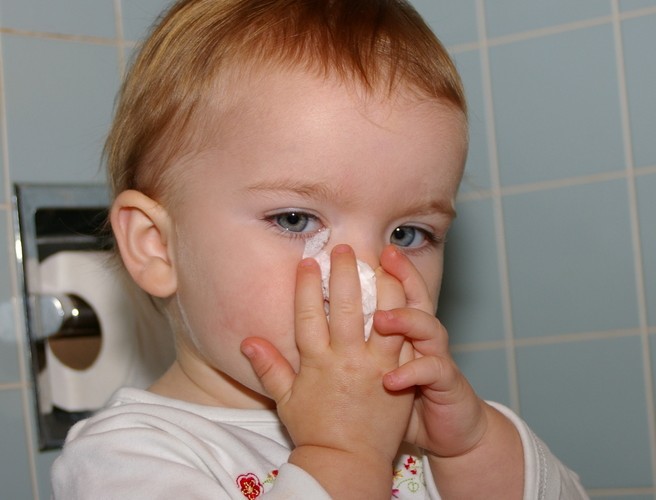 Teaching a child to blow their nose episode artwork
