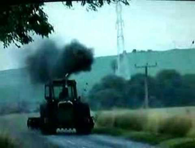 No more smoking in a tractor episode artwork
