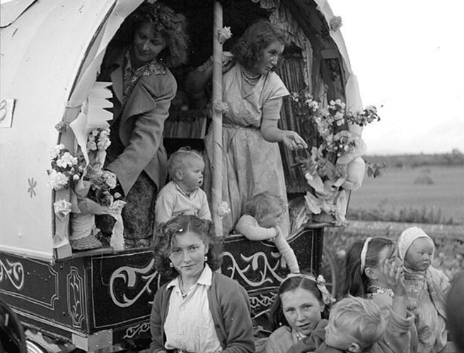What's the history of Irish travellers?
