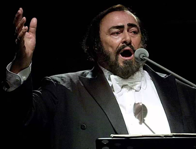 Did scandals outshine Pavarotti's singing?