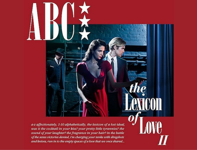 Martin Fry of ABC on 'The Lexicon of Love II' episode artwork