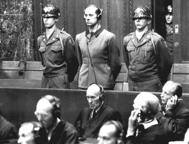 Justice in the wake of World War II episode artwork