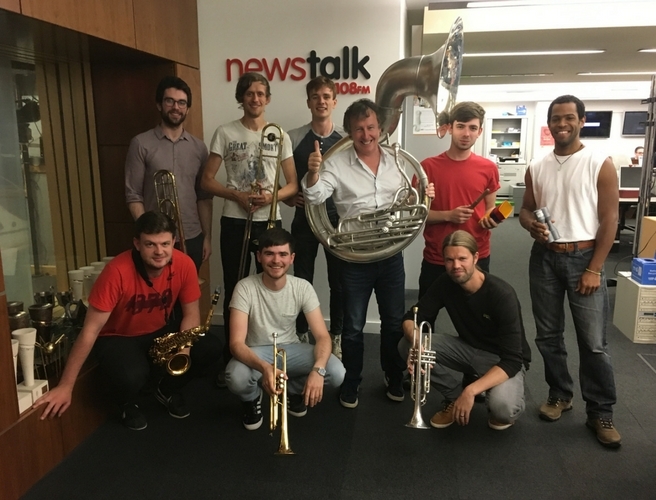 Booka Brass Band in session with Tom Dunne episode artwork