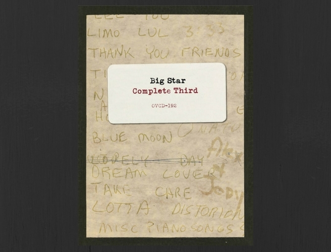 Ken Sweeney on Big Star's 'Complete Third' box set episode artwork