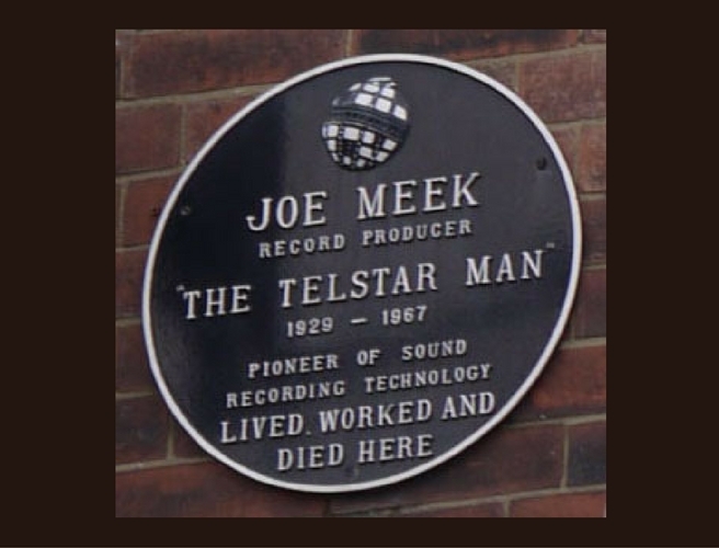 Ken Sweeney on pop record producer Joe Meek episode artwork
