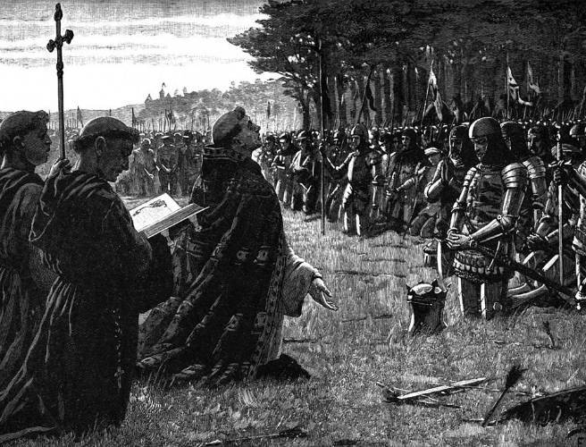 Dying in the mud of Agincourt episode artwork