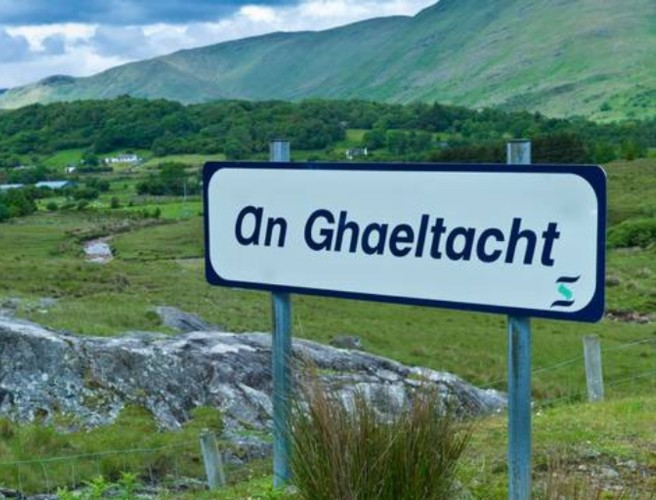 The Irish Language episode artwork